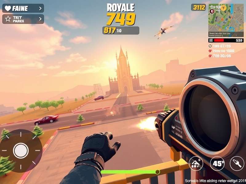 Battle Royale Blitz Gameplay